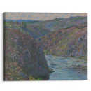 Les ravins de la Creuse (1889) - Claude Monet - Canvas Print