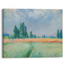Champ De Blé (1881) - Claude Monet - Canvas Print