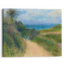 Route À Berneval - Pierre-Auguste Renoir - Canvas Print