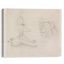 Was läuft er (1932) - Paul Klee - Canvas Print