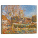 L’église À Essoyes (circa 1890s) - Pierre-Auguste Renoir - Canvas Print