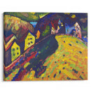 Houses at Murnau (1909) - Wassily Kandinsky - Canvas Print