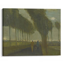 L’allée Aux Deux Promeneurs (1883) - Vincent van Gogh - Canvas Print - UAIO LMT