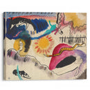 Aquarell Nr. 3 (Liebesgarten) (1911) - Wassily Kandinsky - Canvas Print