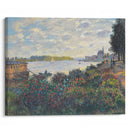 La Seine À Argenteuil (1877) - Claude Monet - Canvas Print