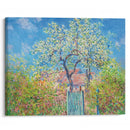 Poirier En Fleurs (1885) - Claude Monet - Canvas Print
