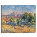 Mont Sainte-Victoire (ca. 1888–89) - Pierre-Auguste Renoir - Canvas Print