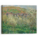 Flowering Plum Trees (1879) - Claude Monet - Canvas Print