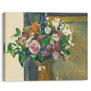 Fleurs Dans Un Vase Rouge (circa 1880-81) - Paul Cézanne - Canvas Print