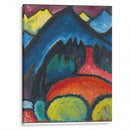 Lithograph Blue, The Boat (1922) - Wassily Kandinsky - Canvas Print