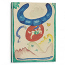 Design for the cover of the almanac ‘The Blue Rider’ VIII (1911) - Wassily Kandinsky - Canvas Print