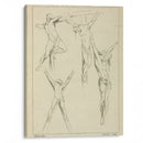 Four studies of crucified figures - Peter Paul Rubens - Canvas Print