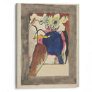 Design for the cover of the almanac ‘The Blue Rider’ II (1911) - Wassily Kandinsky - Canvas Print