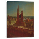 View from the town hall tower (1857) - Jan Matejko - Canvas Print