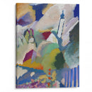 Murnau with church I (1910) - Wassily Kandinsky - Canvas Print