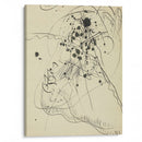 Drawing after ‘Blauer Fleck (1913) - Wassily Kandinsky - Canvas Print