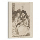 La filiacion. (The filiation.) (1796-1797) - Francisco de Goya - Canvas Print