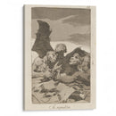 Se repulen. (They spruce themselves up.) (1796-1797) - Francisco de Goya - Canvas Print