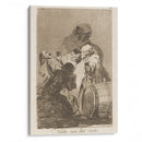 Nadie nos ha visto. (No one has seen us.) (1796-1797) - Francisco de Goya - Canvas Print