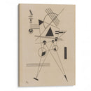 Lithographie No. 1 (R. 185) (1925) - Wassily Kandinsky - Canvas Print