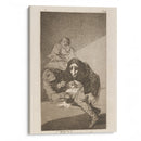El Vergonzoso. (The shamefaced one.) (1796-1797) - Francisco de Goya - Canvas Print