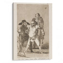 Está Umd. …pues, Como digo…eh! Cuidado! si no! (You understand…well, as I say…eh! Look out! otherwise…) (1796-1797) - Francisco de Goya - Canvas Print
