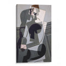 Portrait of Josette Gris (1916) - Juan Gris - Canvas Print