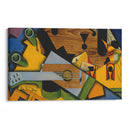 Still Life with a Guitar (1913) - Juan Gris - Canvas Print