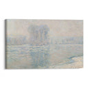 Glaçons, Effet Blanc (1893) - Claude Monet - Canvas Print