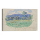 La Seine à Port-Villez (1909) - Claude Monet - Canvas Print