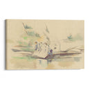 Laveuses (circa 1880) - Paul Cézanne - Canvas Print
