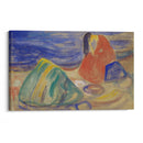 Melancholy. Weeping Woman on the Beach (1906) - Edvard Munch - Canvas Print