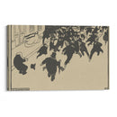 La manifestation (1893) - Félix Vallotton - Canvas Print
