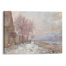 Lavacourt, l’hiver (1879) - Claude Monet - Canvas Print