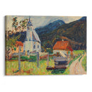 Kochel—Dorfkirche (1902) - Wassily Kandinsky - Canvas Print
