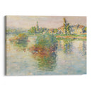 La Seine à Lavacourt (1879) - Claude Monet - Canvas Print