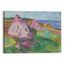 Red Rocks by Åsgårdstrand (1904) - Edvard Munch - Canvas Print
