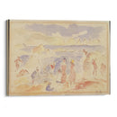 Beach Scene (1883) - Pierre-Auguste Renoir - Canvas Print
