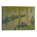 Angler auf der Seine bei Poissy Fischer an der Seine bei Poissy (1882) - Claude Monet - Canvas Print