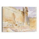 Temple of Bacchus, Baalbek (1906) - John Singer Sargent - Canvas Print
