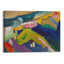 Murnau – Mountain landscape with church (1910) - Wassily Kandinsky - Canvas Print