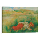 Femme Couchée Dans L’herbe - Pierre-Auguste Renoir - Canvas Print