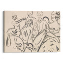 The pet pig (1908-1910) - Edvard Munch - Canvas Print