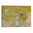 Piles of French novels (1887) - Vincent van Gogh - Canvas Print