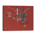 Dumpfes Rot (1927) - Wassily Kandinsky - Canvas Print