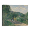 A Road in Louveciennes (ca. 1870) - Pierre-Auguste Renoir - Canvas Print