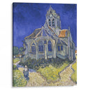 The Church in Auvers-sur-Oise, View from the Chevet (1890) - Vincent van Gogh - Canvas Print - UAIO LMT