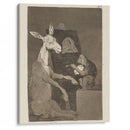 Ni mas ni menos. (Neither more nor less.) (1796-1797) - Francisco de Goya - Canvas Print