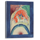 Design for the cover of the almanac ‘The Blue Rider’ (1911) - Wassily Kandinsky - Canvas Print