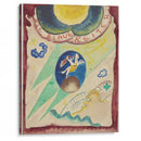 Design for the cover of the almanac ‘The Blue Rider’ III (1911) - Wassily Kandinsky - Canvas Print